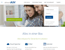 Tablet Screenshot of directbox.com